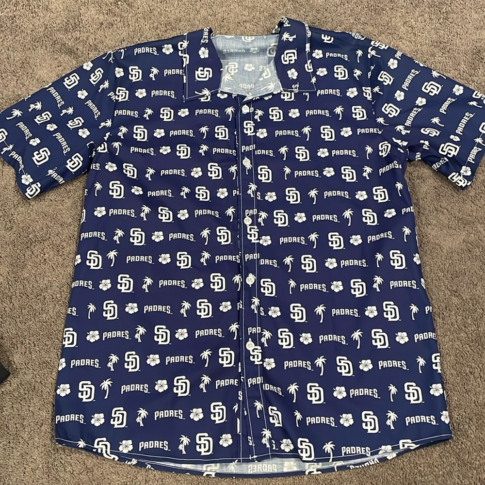 Padres Button Up shirt